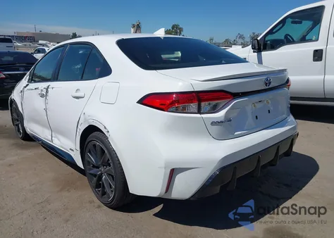 2025 Toyota Corolla Le/Se from USA, damaged, VIN JTDBDMHE3SJ014122